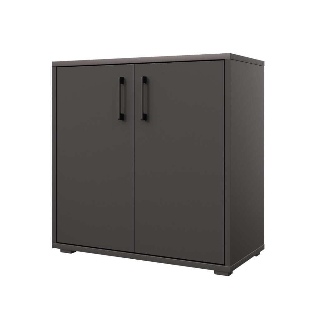 Skříňka NEJBY GIANNI PREMIUM typ 2, korpus: antracit, dvířka: antracit