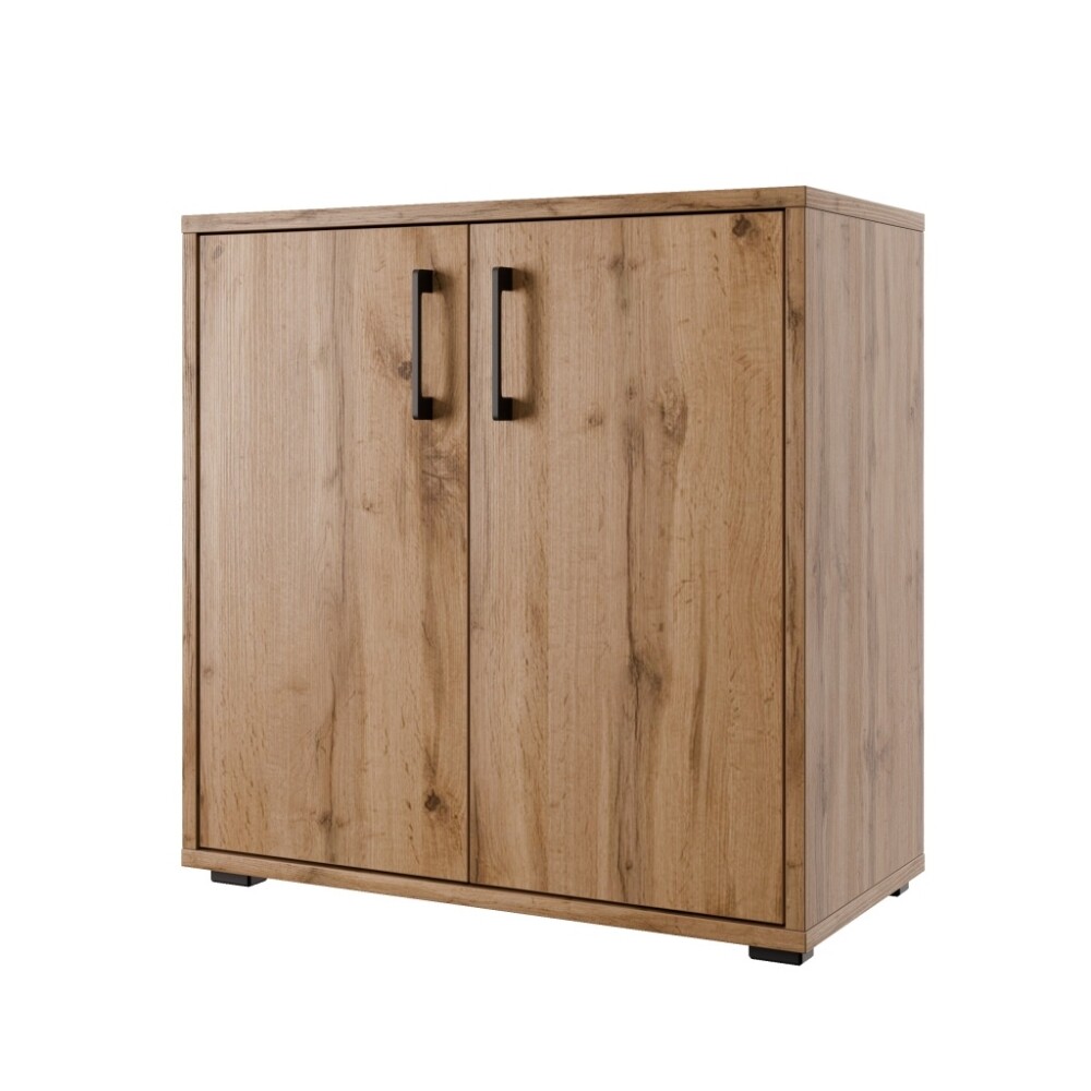 Skříňka NEJBY GIANNI PREMIUM typ 2, korpus: dub wotan, dvířka: dub wotan