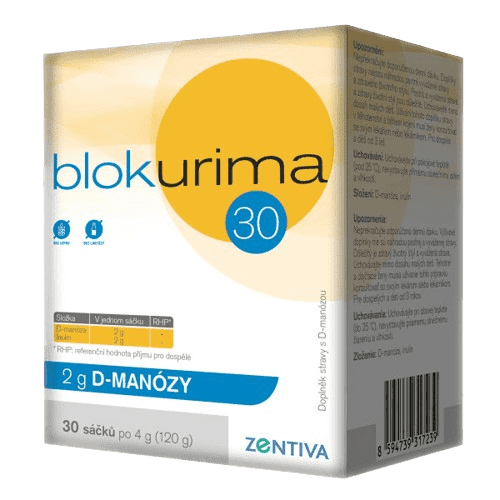 Blokurima 2g D-manózy sáčky 30x4g