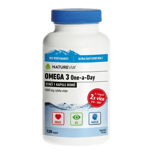 NatureVia Omega 3 One a Day cps.120