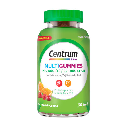 Centrum MultiGummies pro dospělé želé 60ks