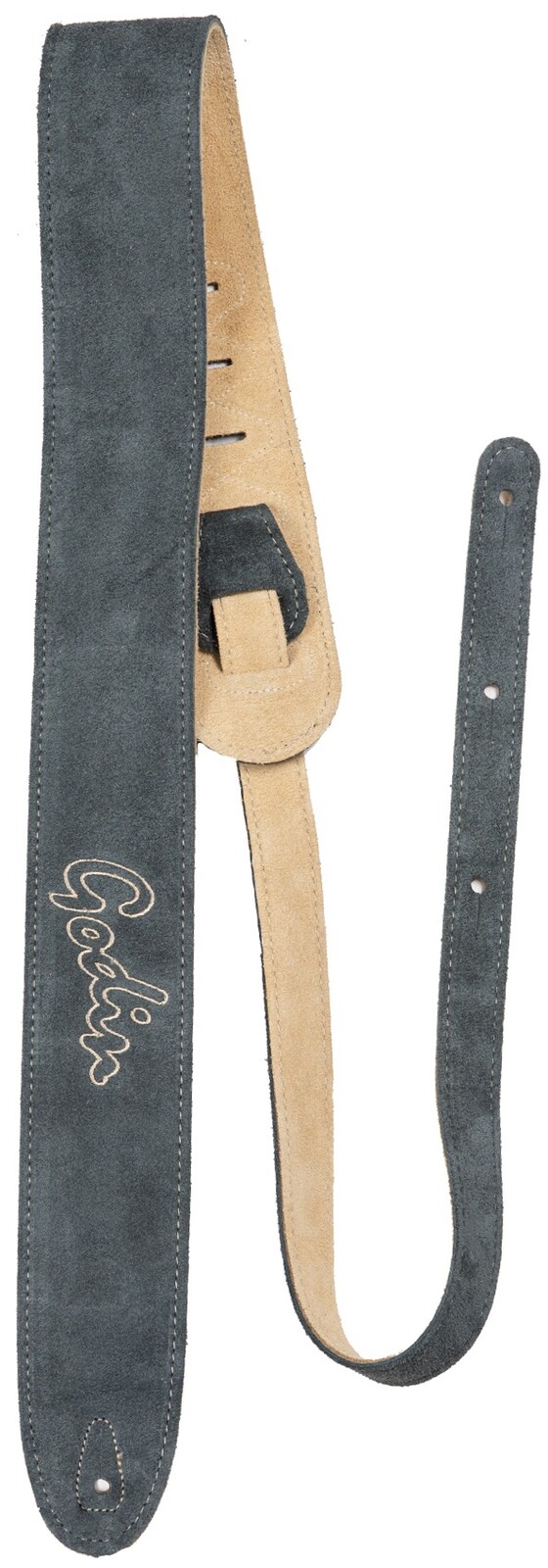 Godin Grey Suede Embroidery