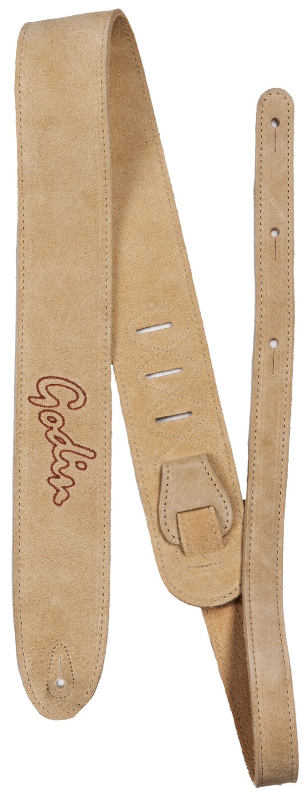 Godin Tan Suede Embroidery
