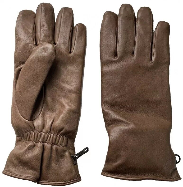 Rukavice kožené zateplené hnědé MK II Combat Glove Velká Británie Velikost: 7 (19-20 cm) zánovní