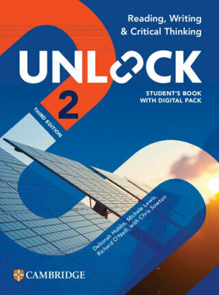 Unlock 3E Reading, Writing & Crit. Thinking 2 (A2) Student's Book with Digital Pack - Richard O'Neill, Deborah Hobbs, Michele Lewis
