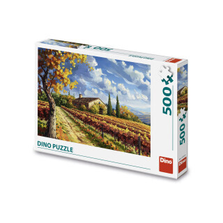 Puzzle Malovaná vinice 500 dílků