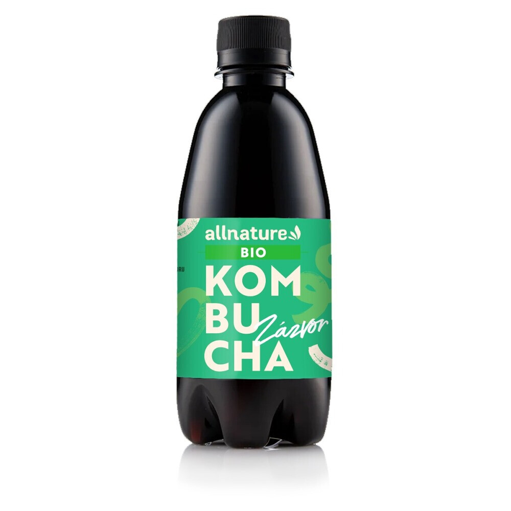 ALLNATURE Kombucha zázvor BIO 330 ml