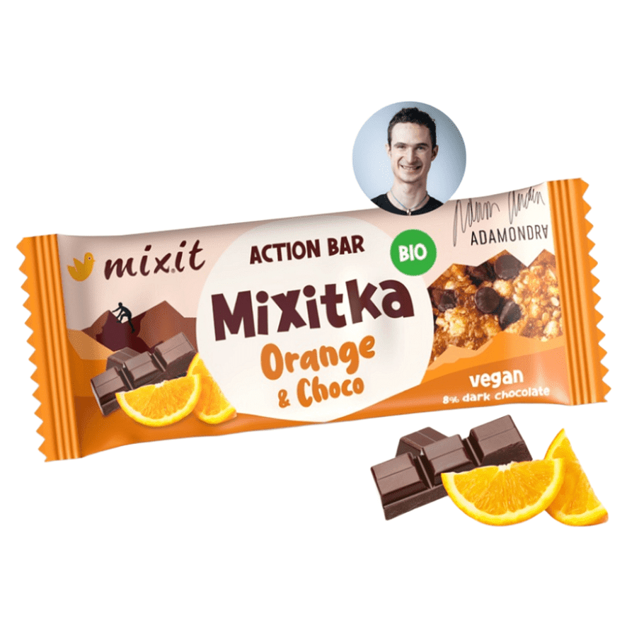 MIXIT Action mixitka Adama Ondry pomeranč a čokoláda BIO 34 g