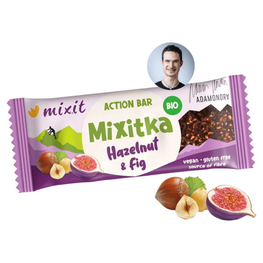 MIXIT Action mixitka Adama Ondry fík a lískový oříšek BIO 34 g