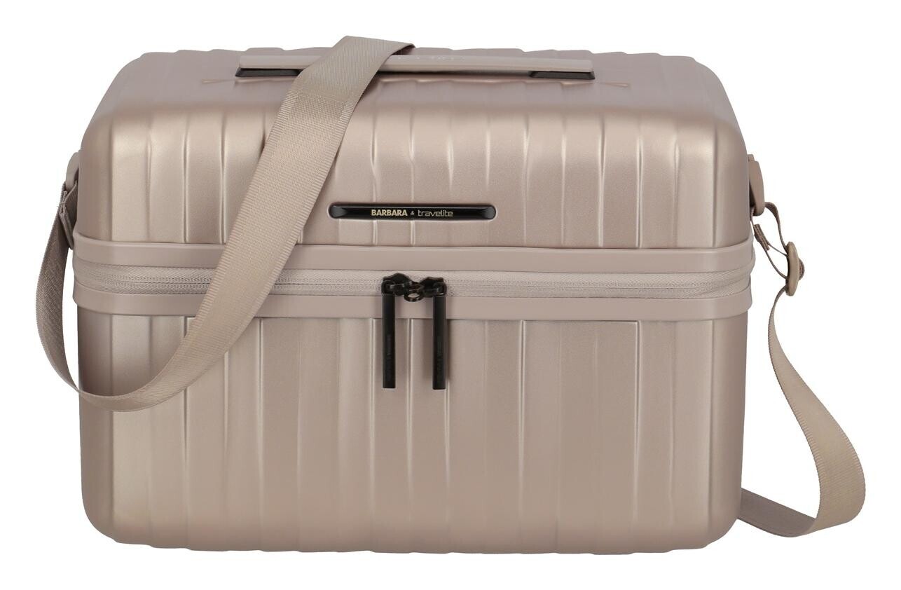 Travelite BARBARA Novelty Beauty Case Satin Nude