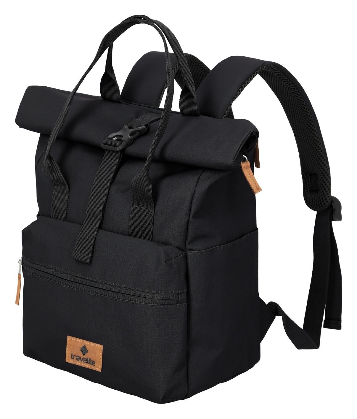 Travelite Basics Short Handle Roll-up Black