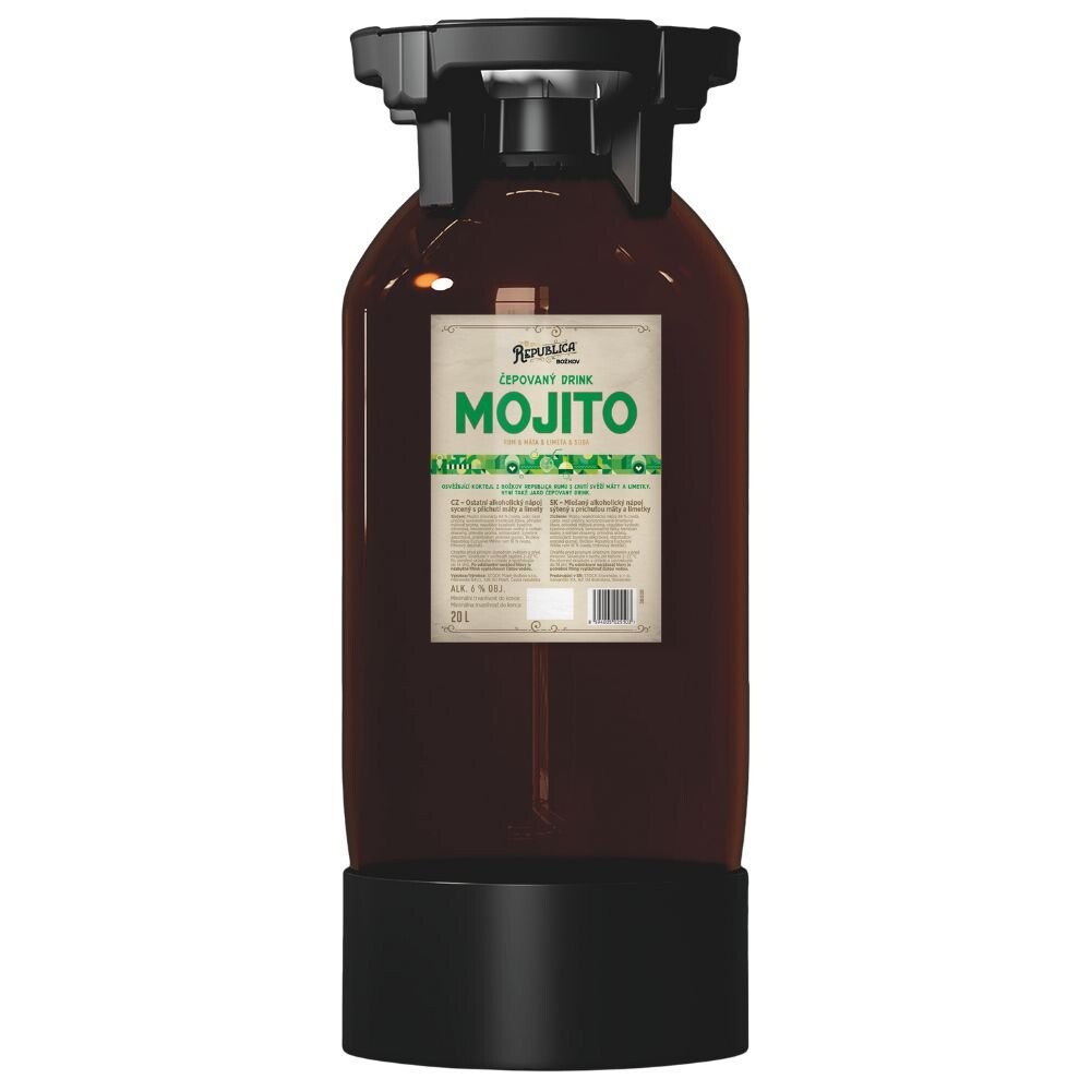 Božkov Republica Mojito PolyKeg 20l 6%