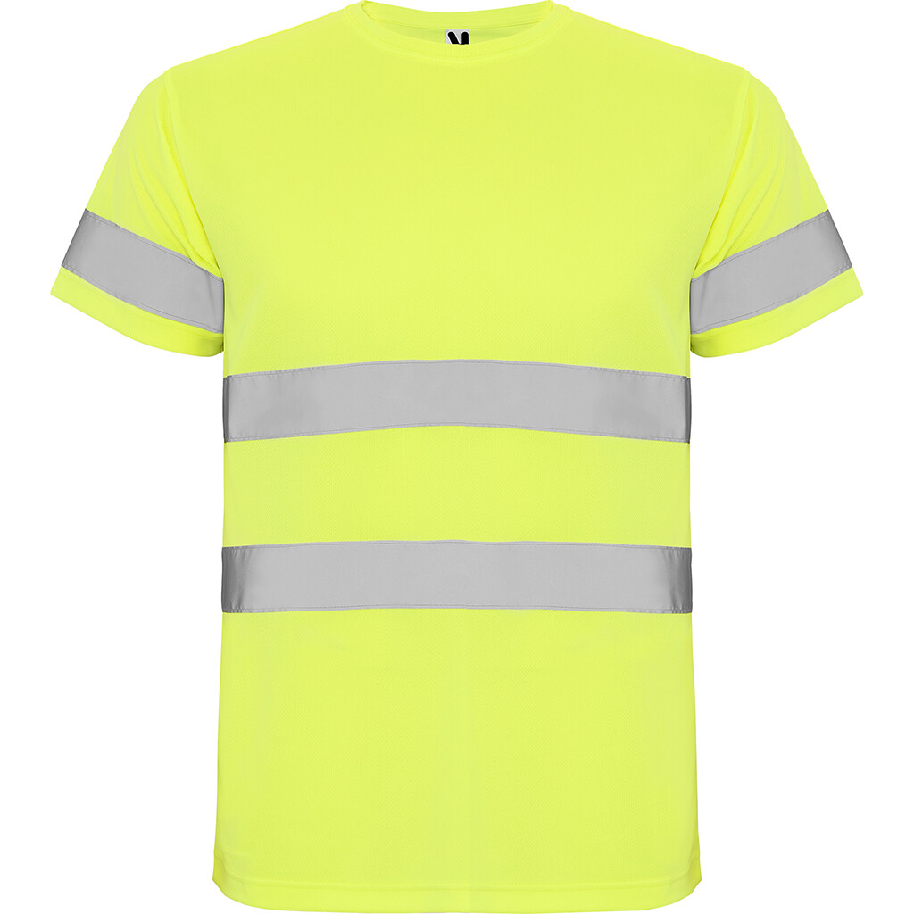 Pánské reflexní tričko Roly Delta - žluté, XXL