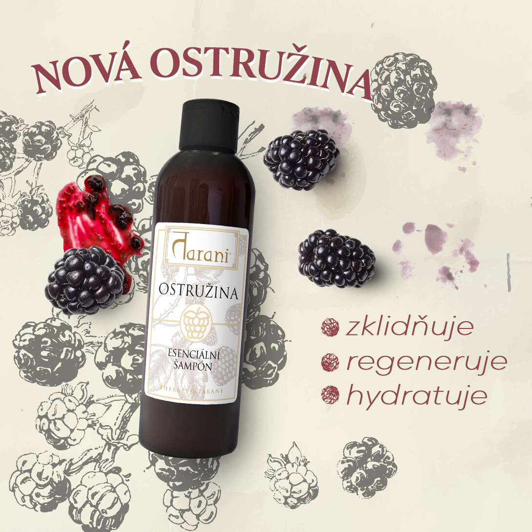 OSTRUŽINA adaptogenní šampon Velikost: 100 ml