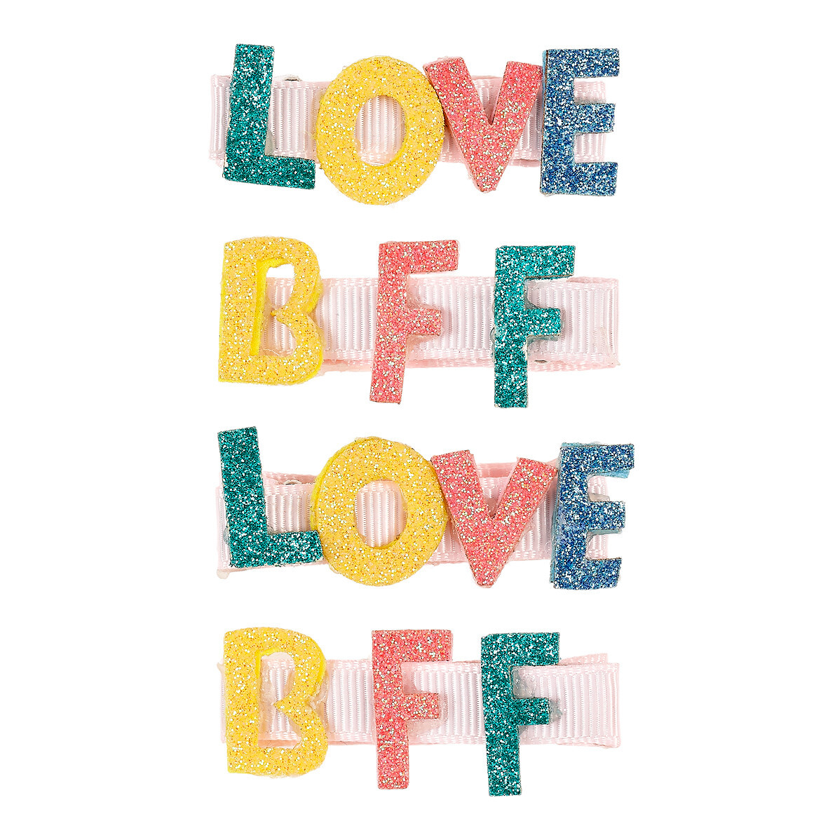 Souza! - Sponky do vlasů s nápisy - 4 ks