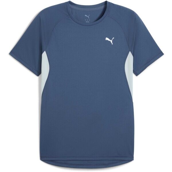 Puma RUN VELOCITY TEE Pánské sportovní triko, tmavě modrá, velikost