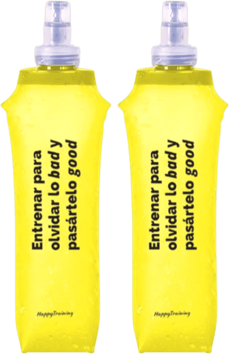 Láhev HappyTraining Soft Flask 250ml 2 pieces