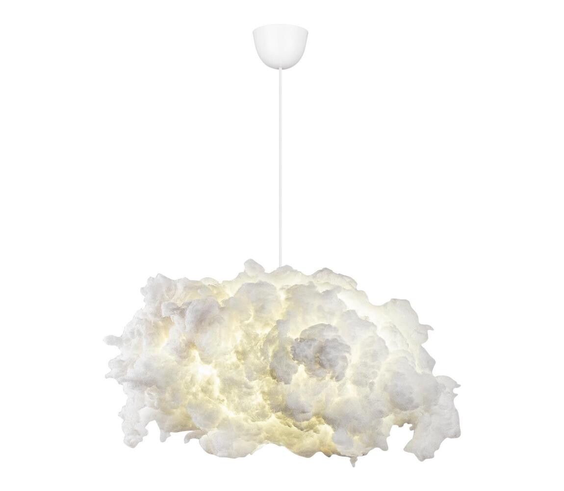 Lustr na lanku SERENITY 1xE27/40W/230V bílá