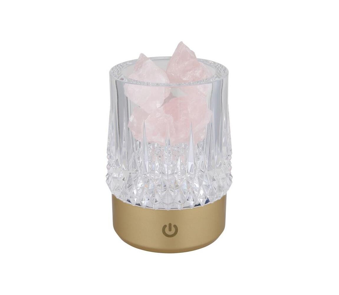 Globo Globo 21044 - LED Stm. dot. nab. stolní lampa LIZZY LED/1W/5V 1200 mAh zlatá