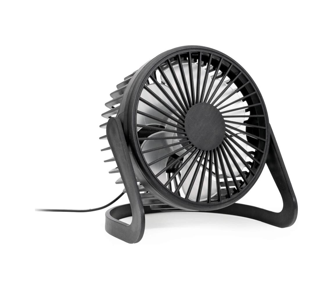 Stolní látor USB pr. 15 cm černá