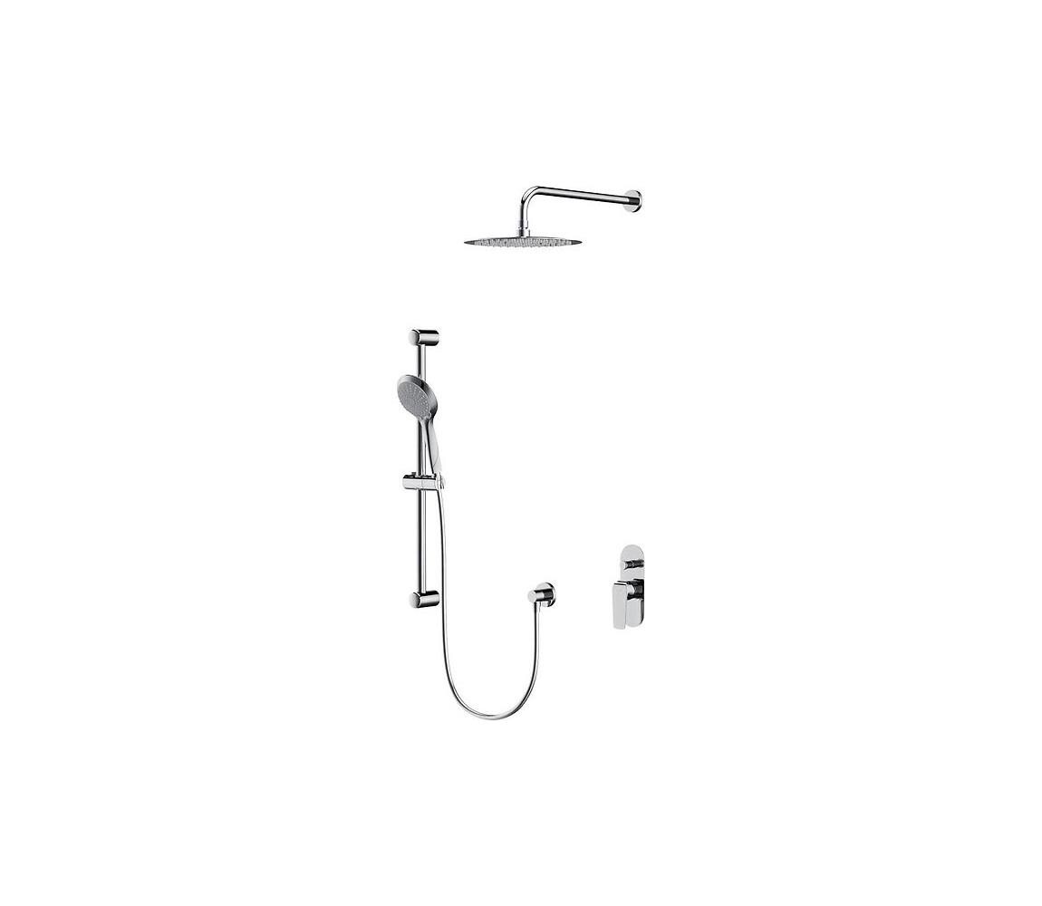 Cersanit Cersanit S952-014 - Sprchová sada s podomítkovou baterií CITY lesklý chrom