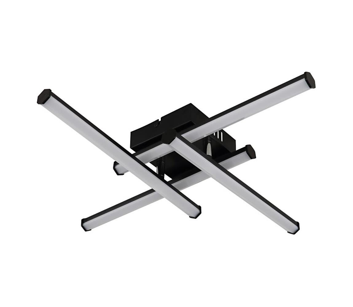 Globo Globo 67342-24 - LED Stropní svítidlo KIRINA LED/24W/230V 3000K černá