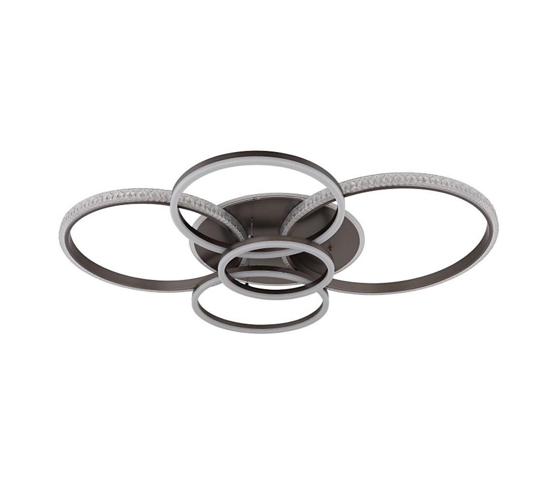 Globo Globo 48467-70A - LED Stropní svítidlo LORELEI LED/70W/230V 88x110 cm antracit