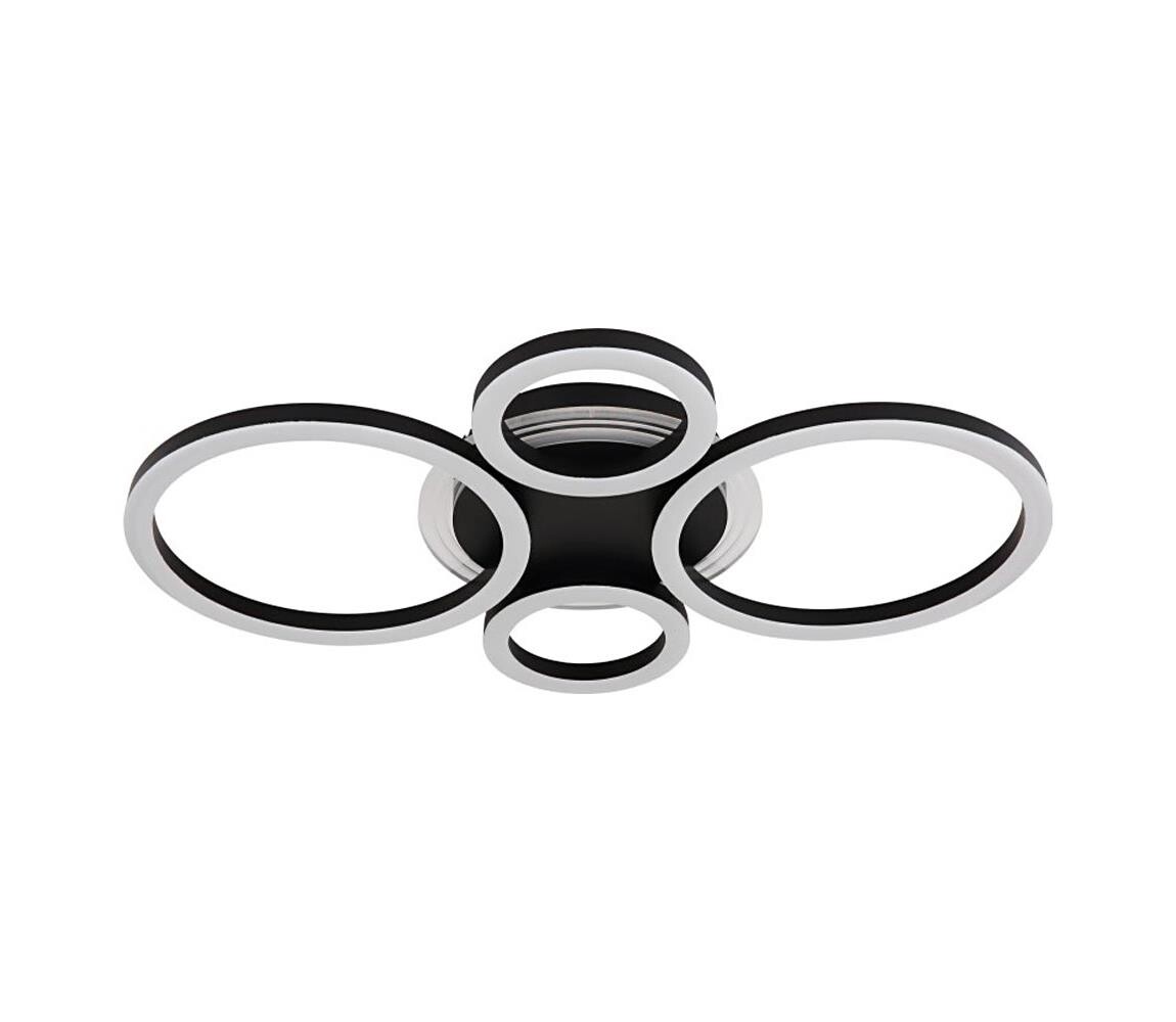 Globo Globo 48039-40 - LED Stropní svítidlo LORETTA LED/40W/230V pr. 35,5x53 cm černá