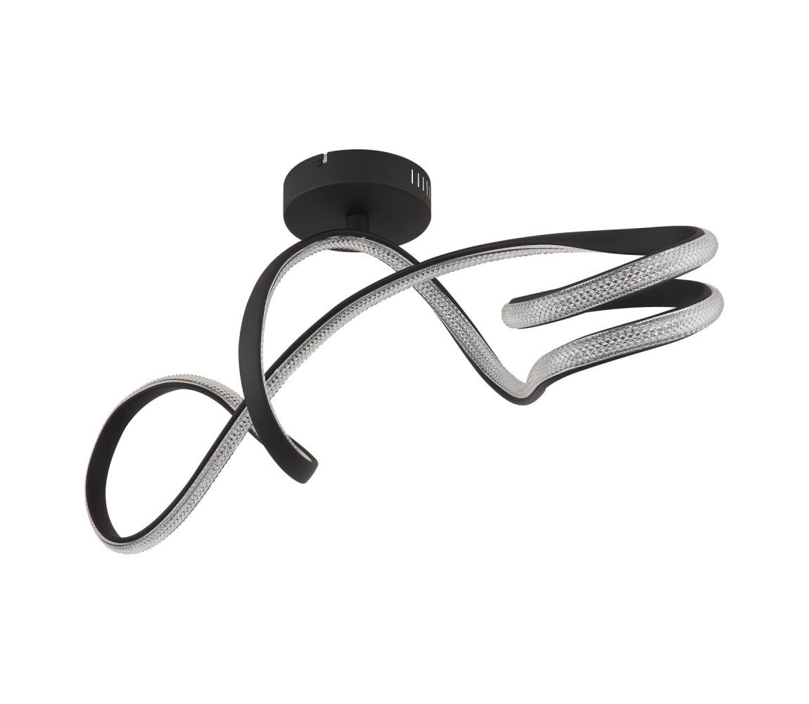 Globo Globo 67341DS - LED Přisazený lustr SWIRL LED/30W/230V černá