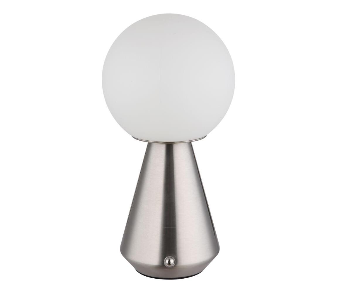 Globo Globo 21029N - LED Stm. nab. dot. stolní lampa SORA 1,5W/5V 1800 mAh chrom