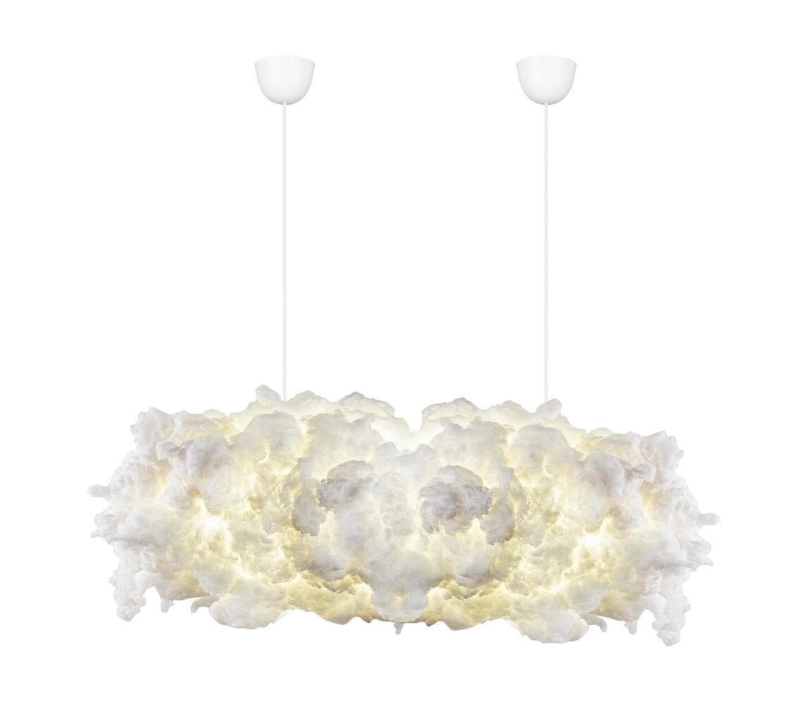 Lustr na lanku SERENE 1xE27/40W/230V bílá