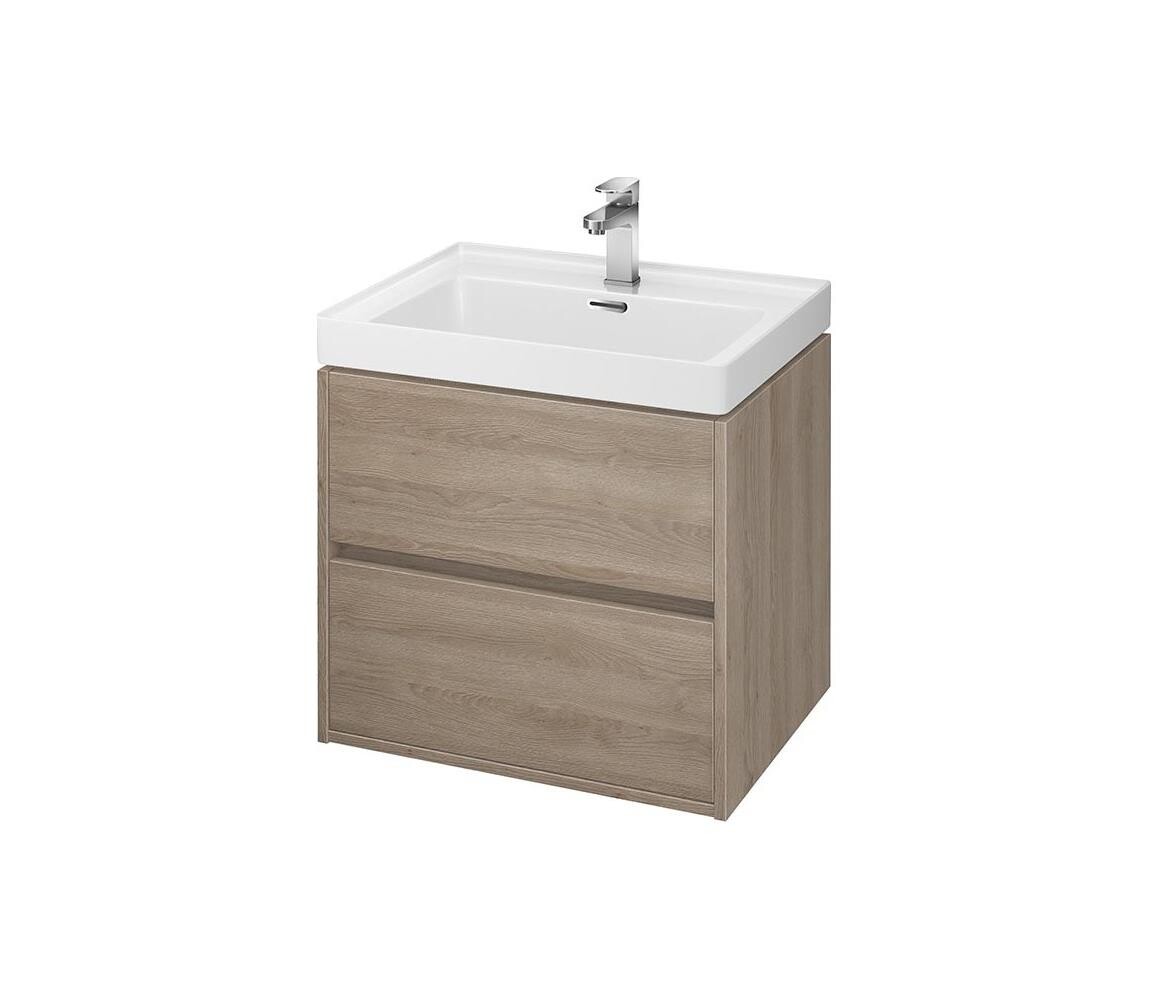 Cersanit Cersanit S924-008 - Koupelnová skříňka pod umyvadlo BARBARA 53,3x59,4 cm dub