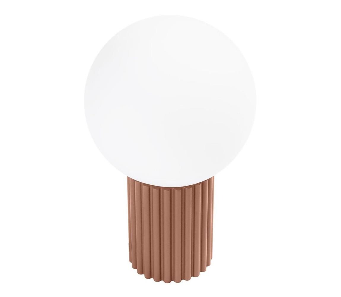 SL.1736 - Stolní lampa HALO 1xG9/8W/230V pr. 12 cm hnědá