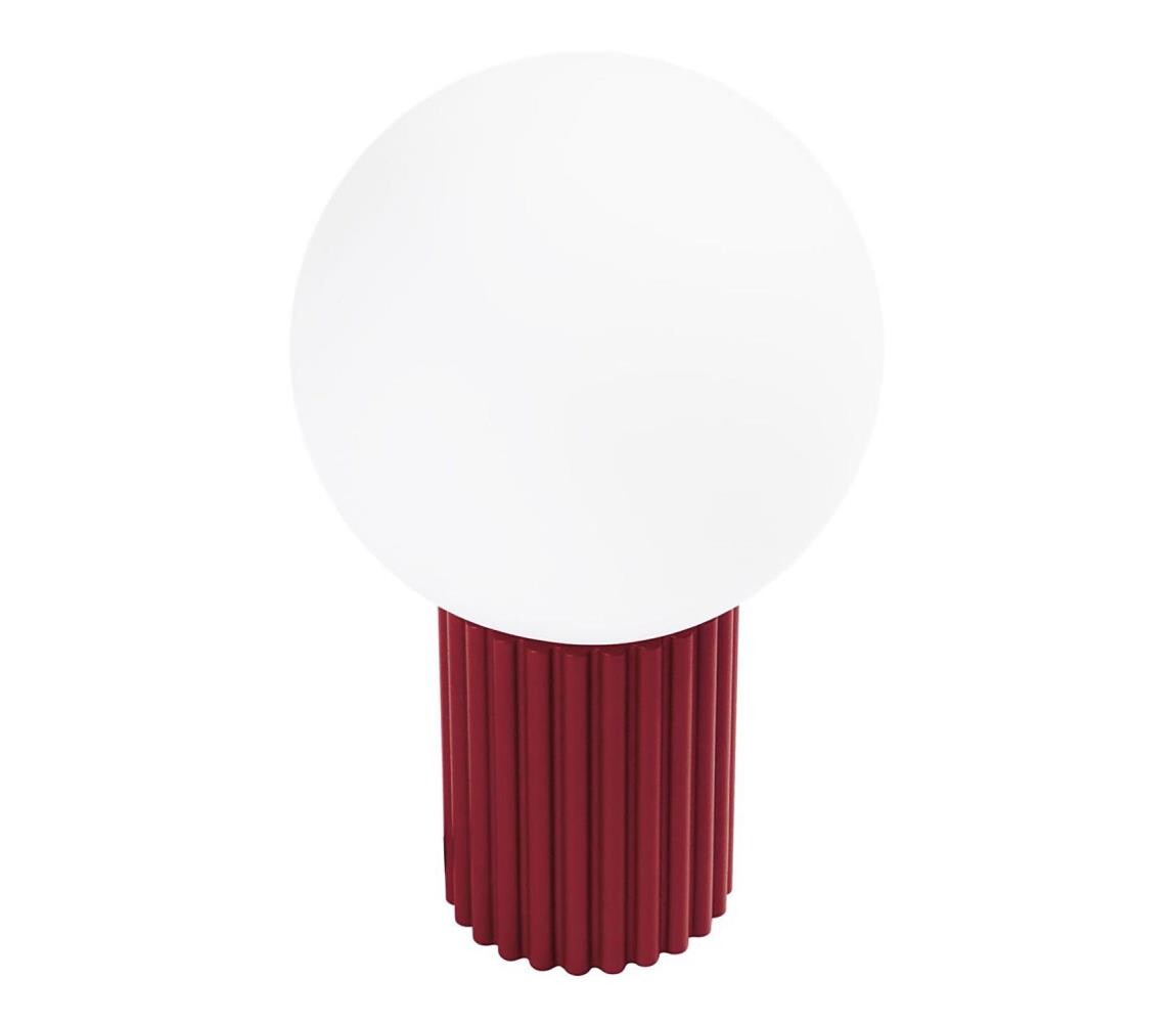 SL.1751 - Stolní lampa HALO 1xG9/8W/230V pr. 12 cm červená