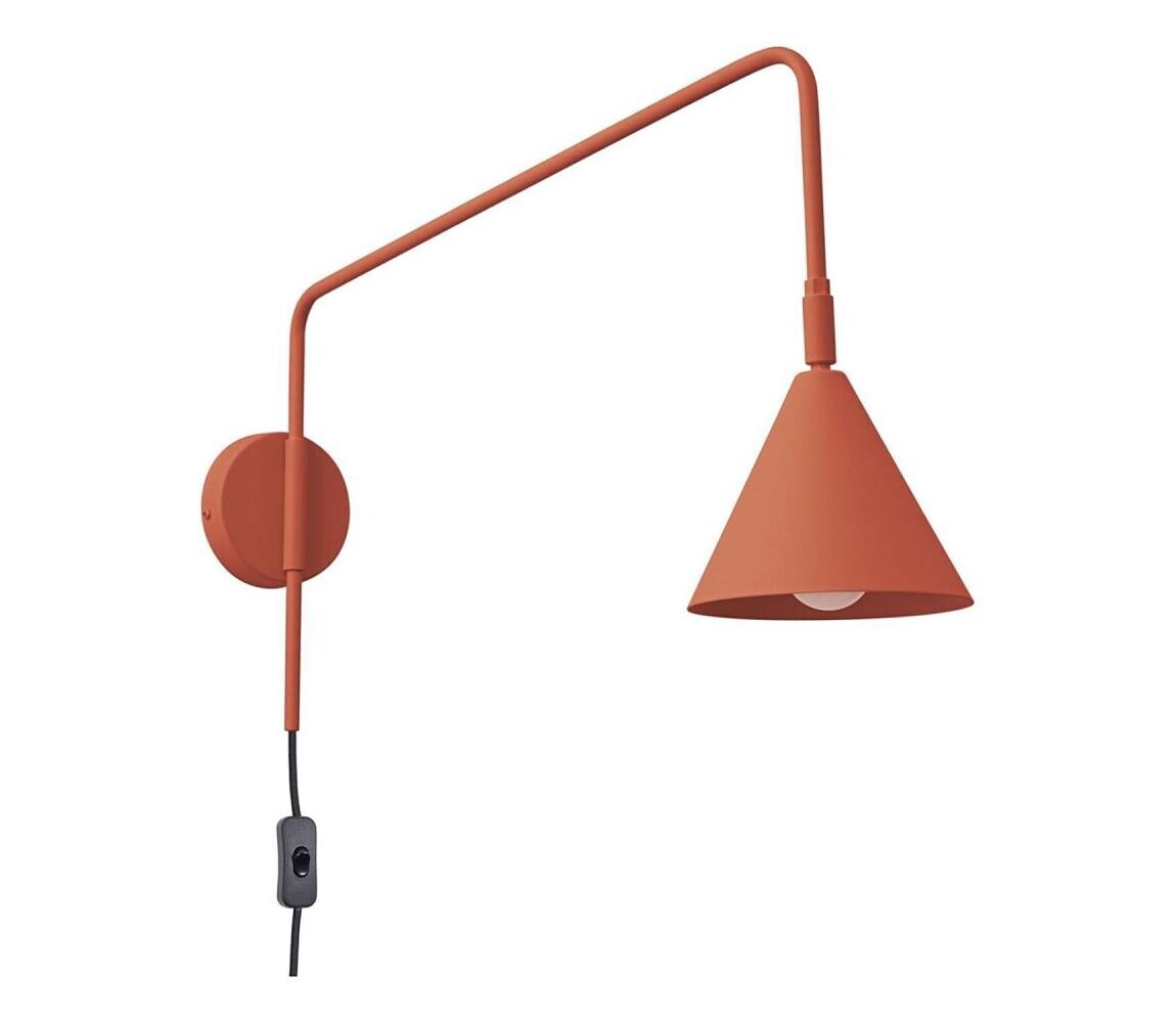 SL.1701 - Nástěnná lampa NOX 1xE14/10W/230V oranžová