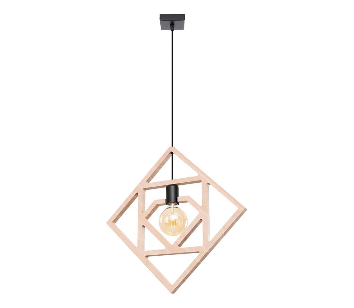 SL.1757 - Lustr na lanku CARO 1xE27/15W/230V buk