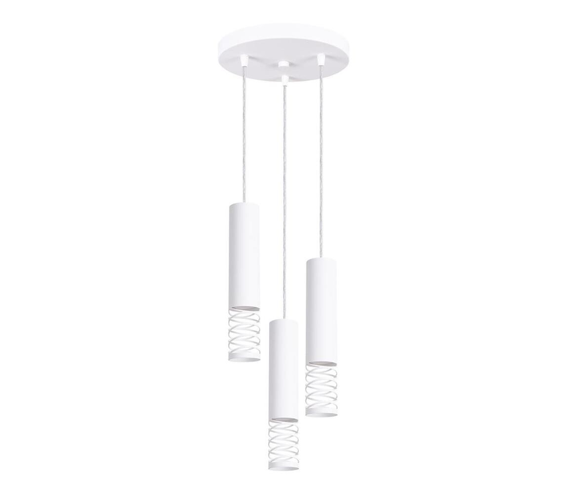 SL.1689 - Lustr na lanku LAMI 3xGU10/10W/230V bílá