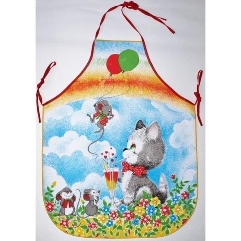 Zástěra dětská - Kocourek
