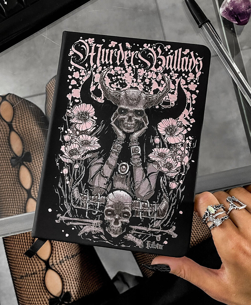 poznámkový blok KILLSTAR - Murder Ballads - Black