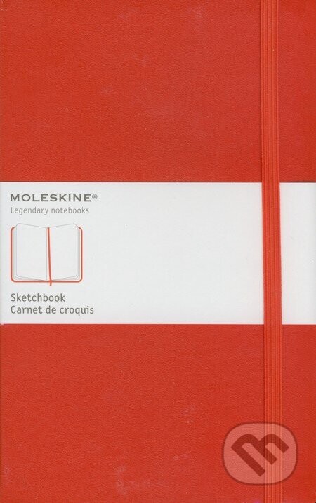 Moleskine - skicár (červený) - Moleskine