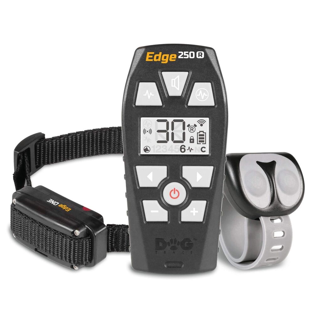 Elektronický výcvikový obojek pro psy d-control Edge 250R ONE s prstýnkovým ovladačem