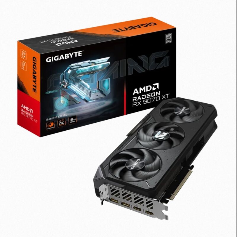 Použitá Gigabyte Radeon RX 9070 XT GAMING OC 16G