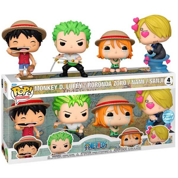 POP! 4 Pack One Piece Special Edition