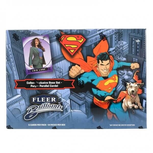 2025 Upper Deck Fleer Brilliants Superman Mega Box