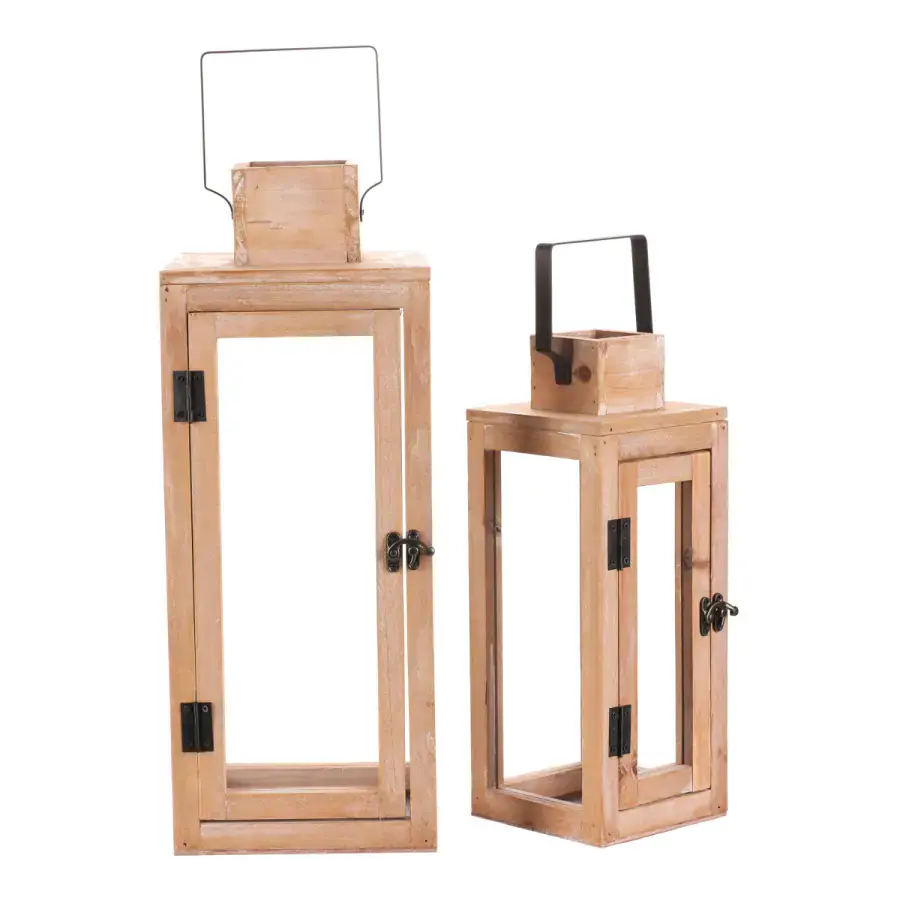 Autronic Dřevěné lucerny DA205