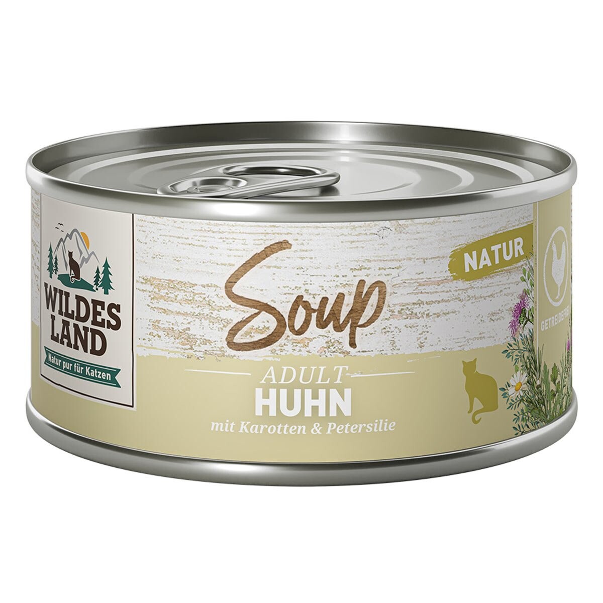 Wildes Land Soup kuře s mrkví 12x80 g