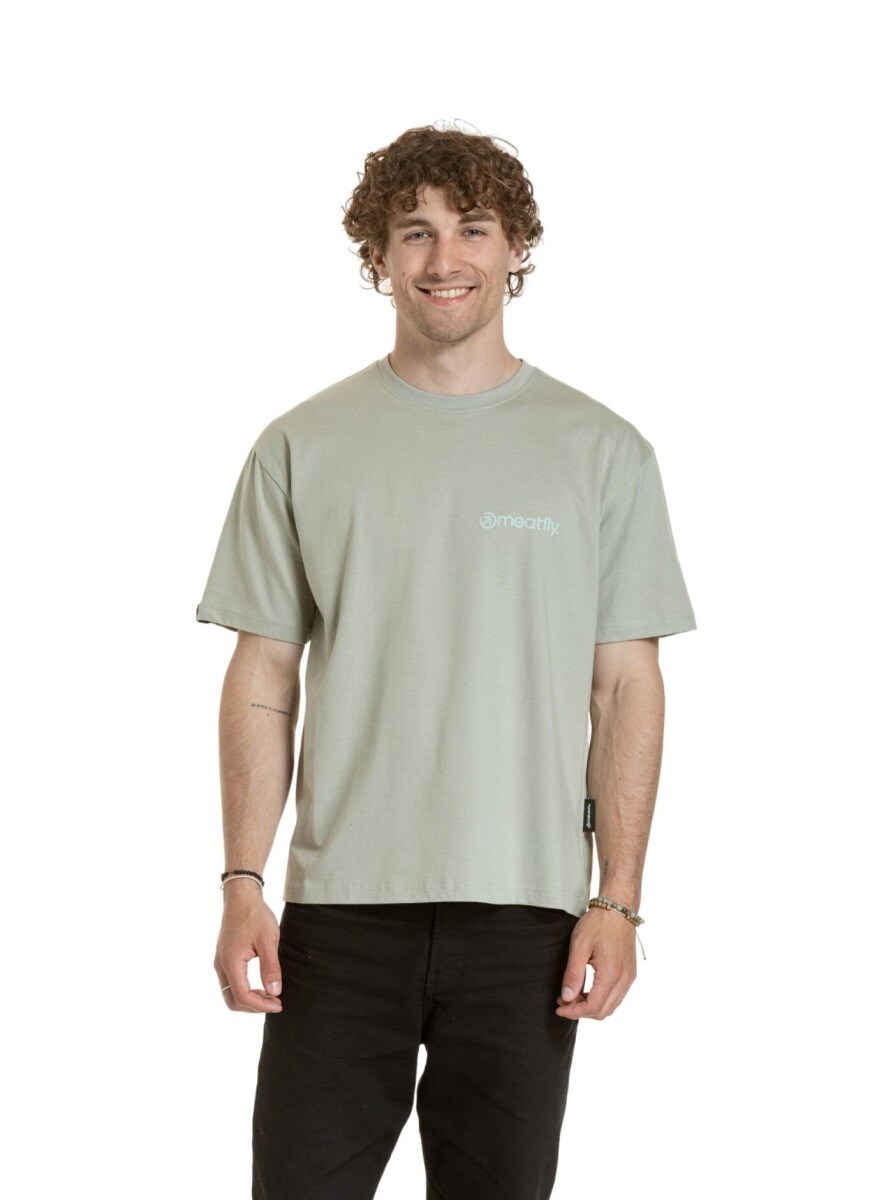 Unisex tričko meatfly minimal zelená s/m