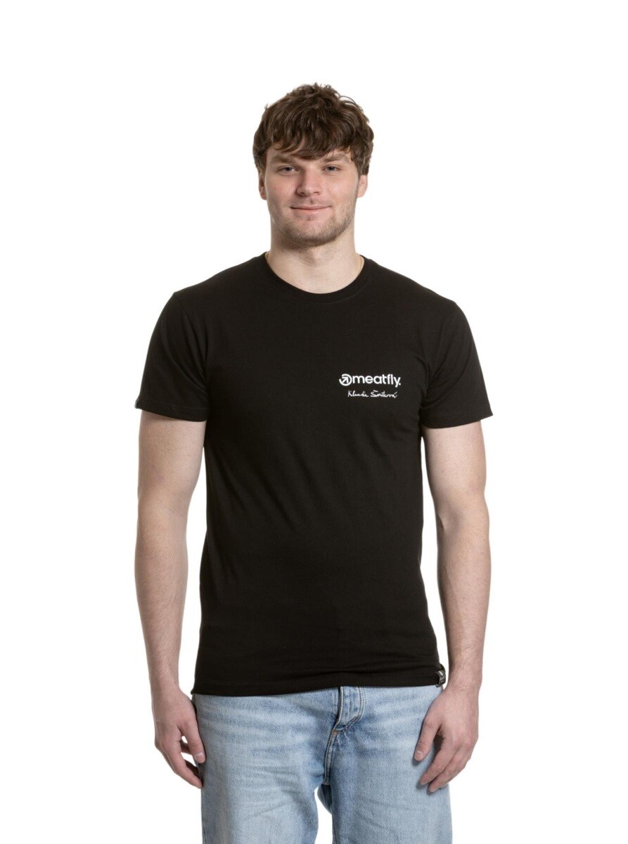 Pánské tričko meatfly horse černá s