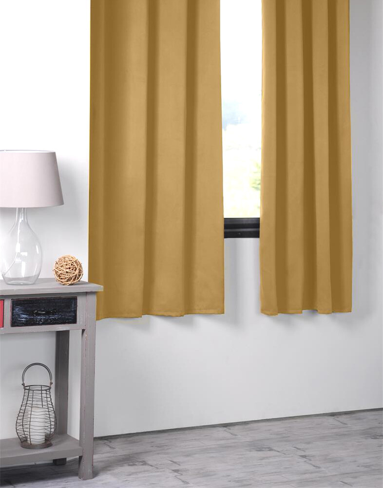 Zatemňovací závěs s řasící páskou