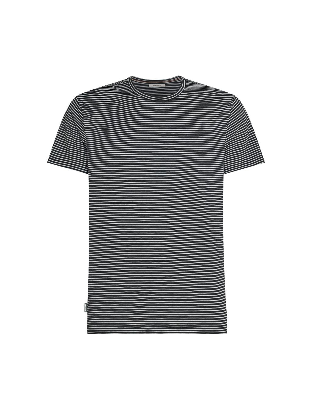 ICEBREAKER Mens 150 Tech Lite III SS Tee, Midnight Navy/Snow/S (vzorek) velikost: M